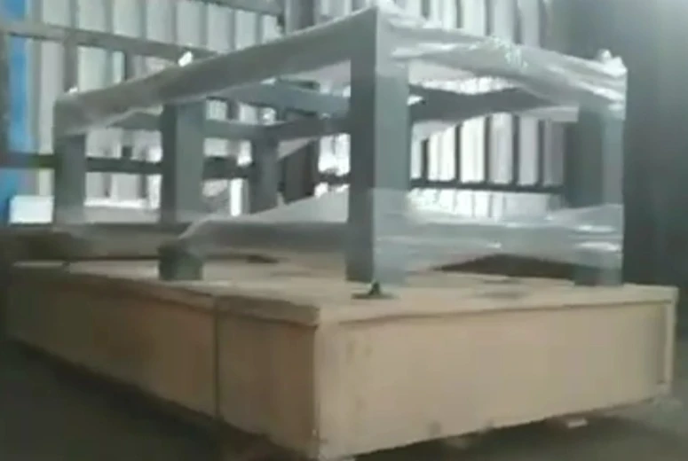 Envía la plataforma de granito y el apoyo .
